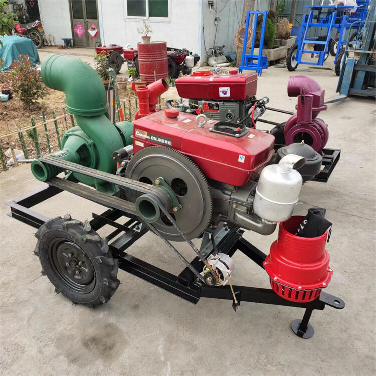 养殖场抽粪便泵自吸柴油机水泵机组轻便省力甘肃兰州