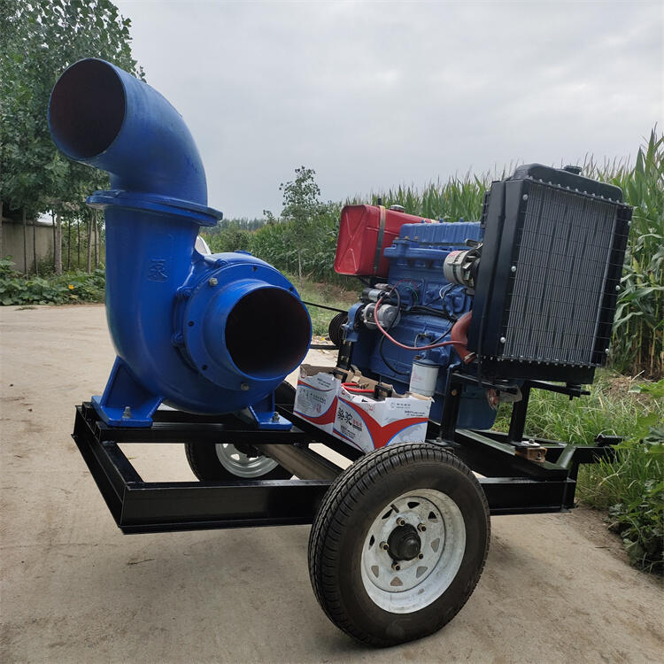 鱼塘排污水泵自吸柴油机水泵机组优质耐用黑龙江齐齐哈尔
