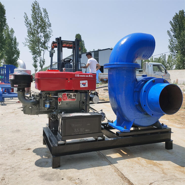 8寸柴油机水泵 绿化浇灌泵灵活自如内自治区赤峰